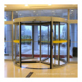 Hot selling hotel 3 wing glass automatic revolving door with 99% safety